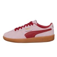 彪马(Puma)女士多功能训练鞋舒适防滑合成革拼接室内健身运动鞋 Rose_Mauve_/_Dark_Crimson 38
