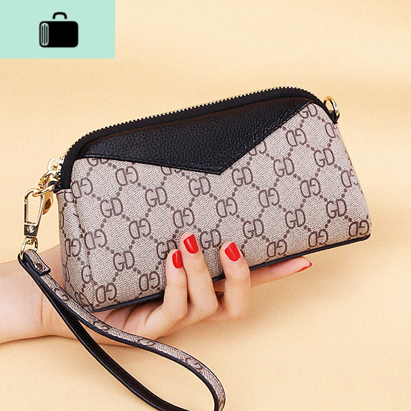 拿包斜挎小包包2020新款潮手机中年妈妈买菜长款钱包new lake女士手包