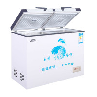 五洲伯乐(WUZHOUBOLE)WR/WF-278 258升卧式冷柜 冰柜 家商两用 顶开门 冷藏冷冻转换柜 (白色)