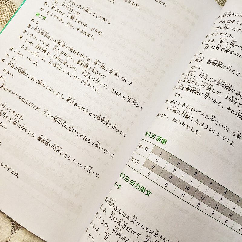 正版新书 高考日语听力绿宝书五年高考三年模拟高考日语 刷题赠音频标准日本语初级日语入门自学 零基础教材日语听力训练练习报价 参数 图片 视频 怎么样 问答 苏宁易购