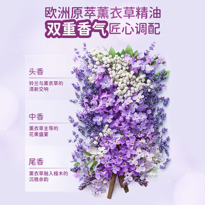 好爸爸天然薰香皂粉1.6kg*2袋亲肤洗衣粉温和柔顺持久留香高清大图