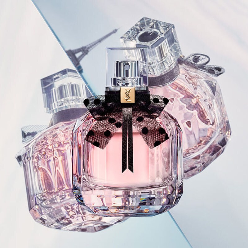 ysl圣罗兰香水monparis反转巴黎女士浓香水edp90ml持久香精花果香调
