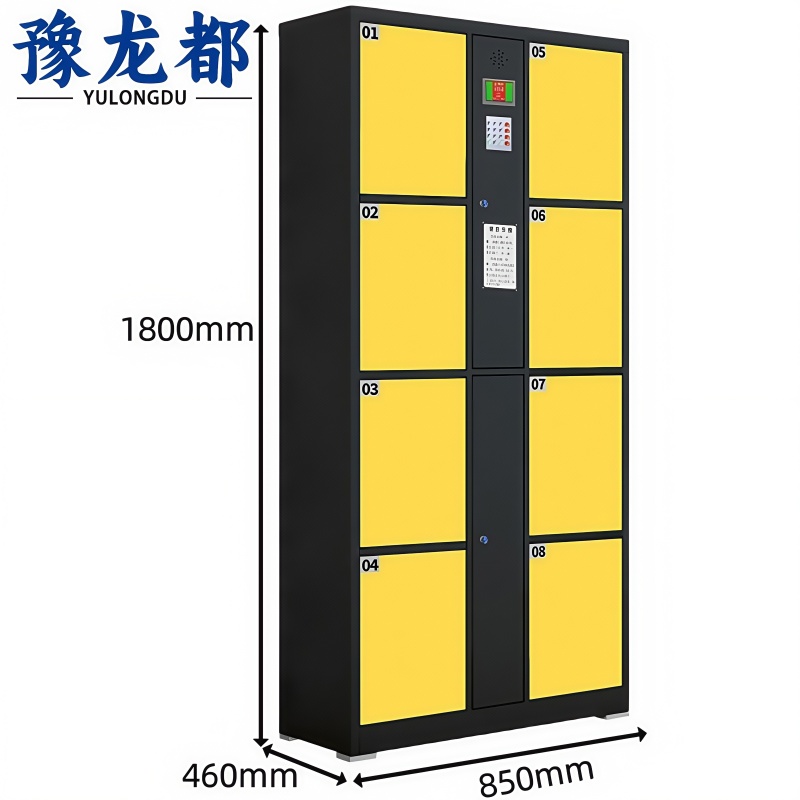 豫龙都智能存包柜8门台