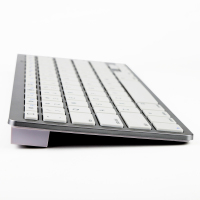 吉选(GESOBYTE)BK78蓝牙键盘 办公键盘 商务键盘 78键 超薄 surface ipad苹果手机平板 银白