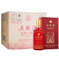 苏糖 五粮液 真藏五粮液（2011年） 红色 52度500ML*6瓶整箱装 浓香型白酒