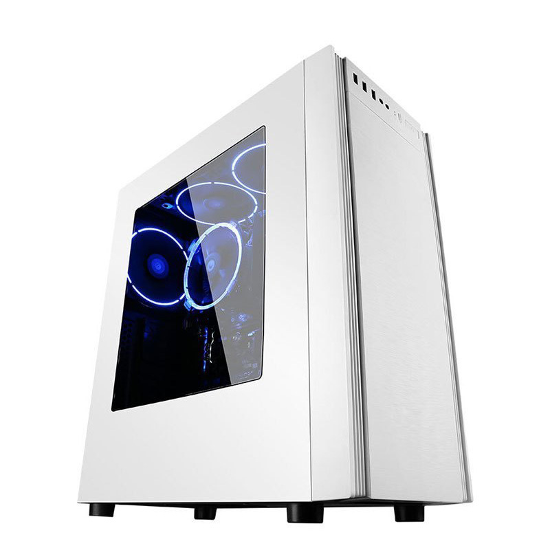 雷诺塔 AMD锐龙Ryzen 5 2400G/4G/120G办公家用台式游戏电脑主机DIY组装机自营主机