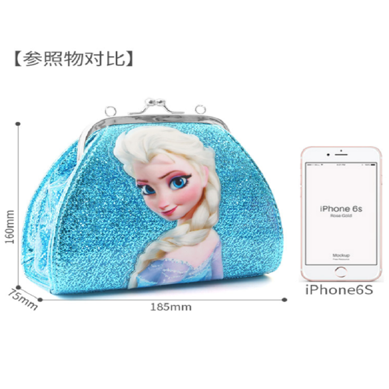 迪士尼儿童包包女童冰雪奇缘公主手拎包小孩时尚手挎包宝宝手提包