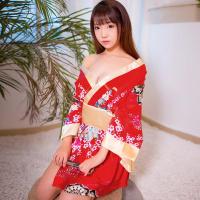 情趣内衣制服深V印花日式和服性感诱惑套装角色扮演