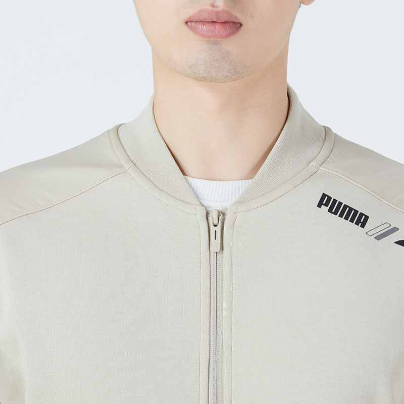 PUMA彪马针织外套男装2022春季新款运动服跑步休闲夹克849311-64