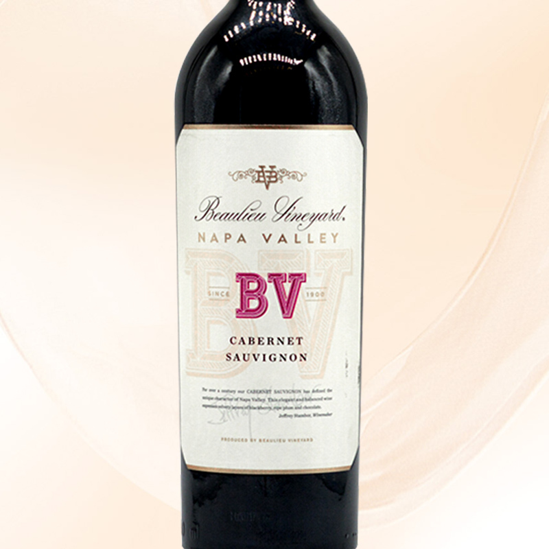 璞力酒庄(Beaulieu Vineyard) BV赤霞珠干红葡萄酒750ml 红酒 美国进口