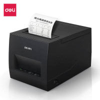 得力(deli)DL-886AW(NEW)标签打印机 蓝牙 APP操控热敏不干胶打印机 电子面单二维码条码标签打印机黑色