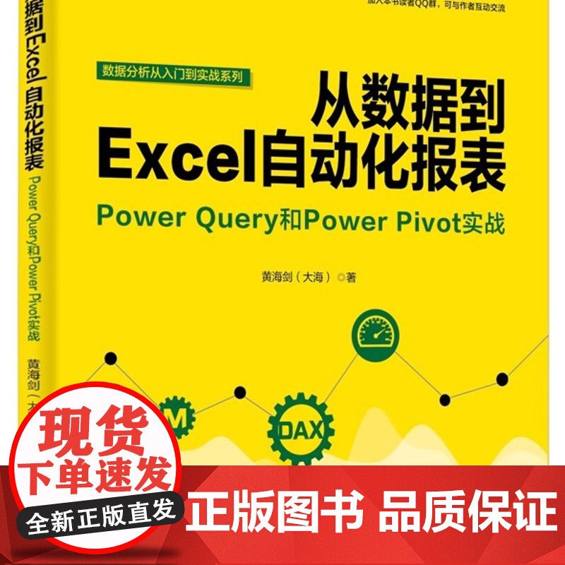 从数据到Excel自动化报表 Power Query和Power Pivot实战 商业智能数据处理Power BI数据分高清大图