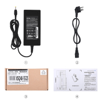 联想 AOC显示器12V3A 4A 5A电源 适配器3.5A通用电源线显示屏充电器圆孔