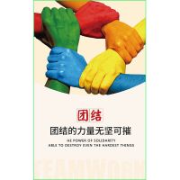 办公室玻璃贴纸磨砂浴室门窗贴公司励志文化logo定制不透静电贴膜 励志A款 定制尺寸 36元/每平方