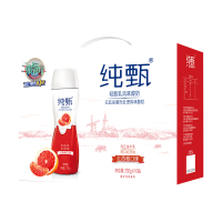 蒙牛酸牛奶 纯甄小蛮腰 高端轻酪乳风味酸奶红西柚口味 230g*10瓶常温奶（新老包装随机发货）