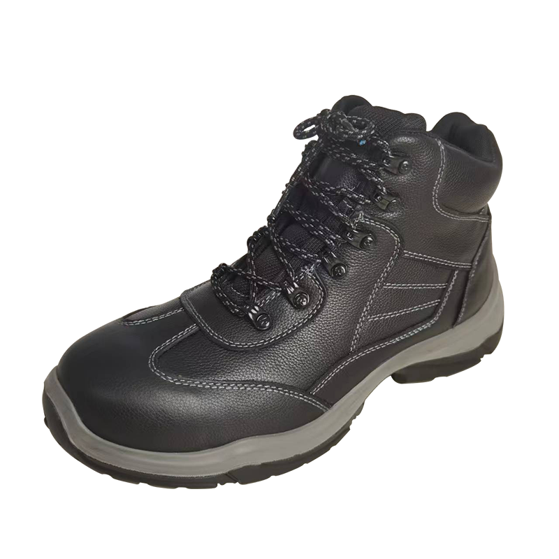 恒汇达 二层牛皮中邦防滑防寒鞋 H0302 1双高清大图