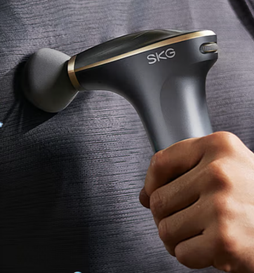 skg 筋膜枪 F7SE深灰色 热敷肩颈腰椎腿部肌肉全身