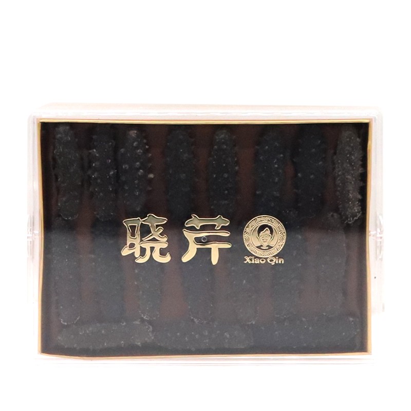 晓芹 大连干海参 辽刺参 海参干货 海鲜水产 80g16-20只 礼盒装高清大图
