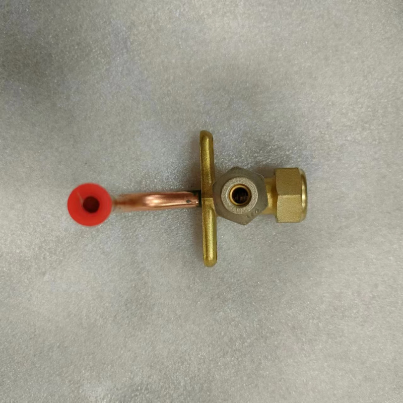 帮客材配 全新原件 空调外机截止阀 二通 高压弯管 3P空调 2分弯管 6.35mm 收前验货高清大图