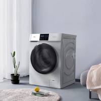 [DD直驱芭蕾白]10KG变频洗烘 TCL 10公斤DD直驱全自动变频洗烘一体滚筒洗衣机 祛味空气洗 1.08洗净比(
