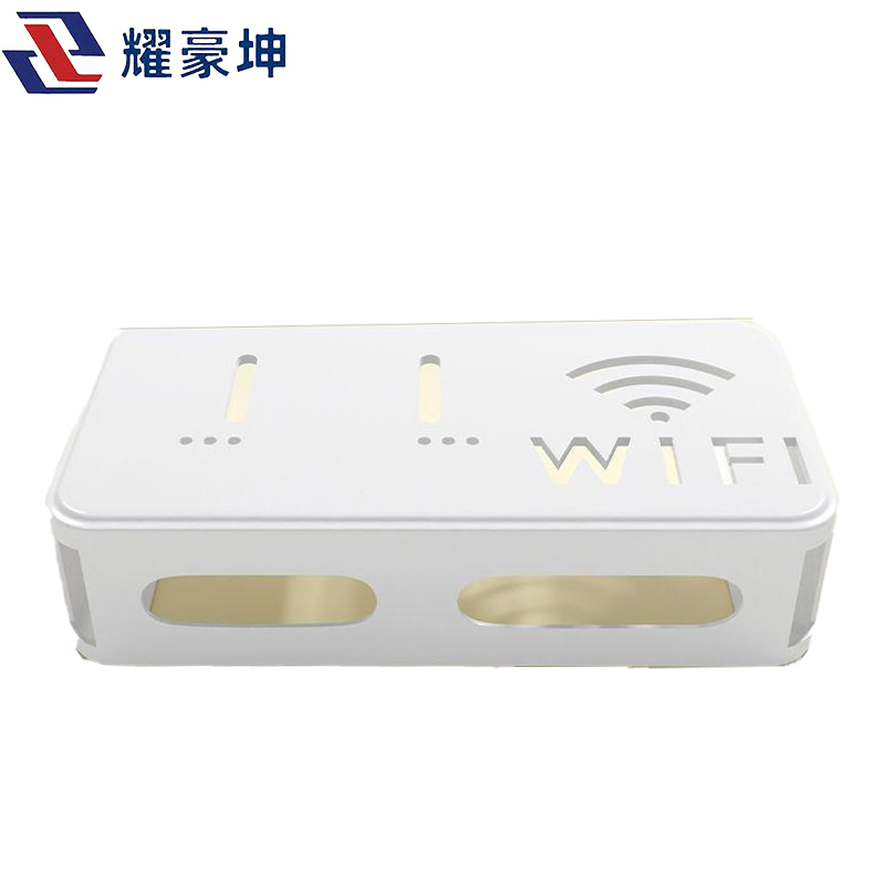 耀豪坤路由器壁挂式收纳盒FGT/个高清大图
