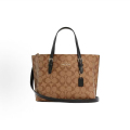 蔻驰(COACH)女包 Mollie25经典老花茉莉托特包购物袋手提单肩斜挎包C4250 CV965 C4250-IMCBI