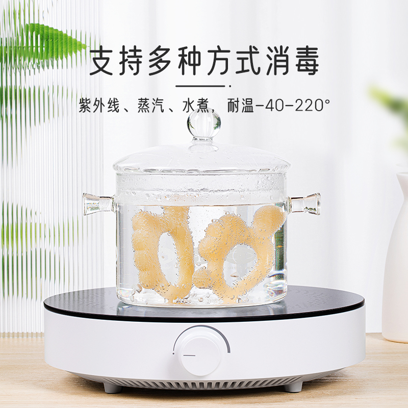protefix婴儿牙胶磨牙棒可水煮硅胶6个月以上宝宝3防吃手神器咬胶玩具2255