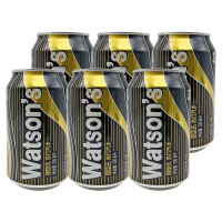 Watsons屈臣氏 苏打水 苏打汽水原味330ml*24罐/箱