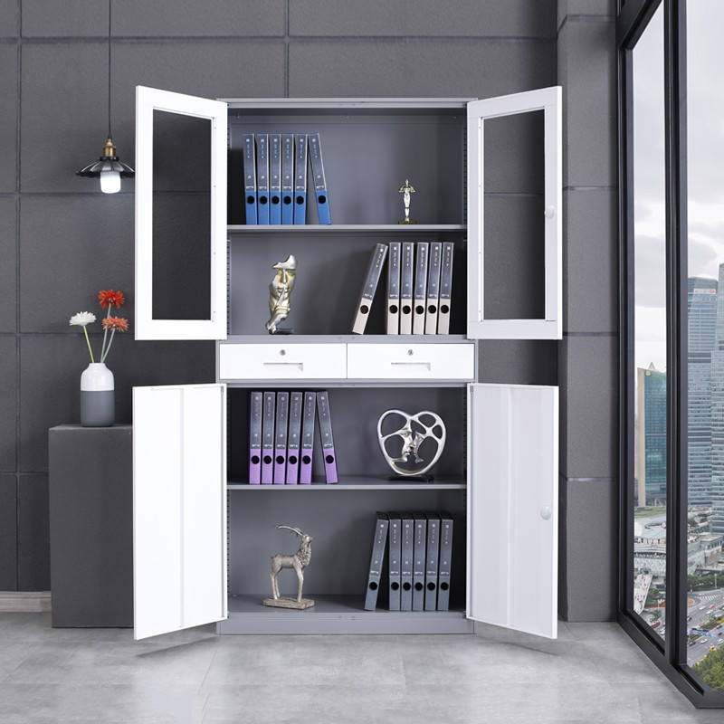 [企诺]文件柜 QNGA10A1-05GW 900×400×1850mm 钢 台