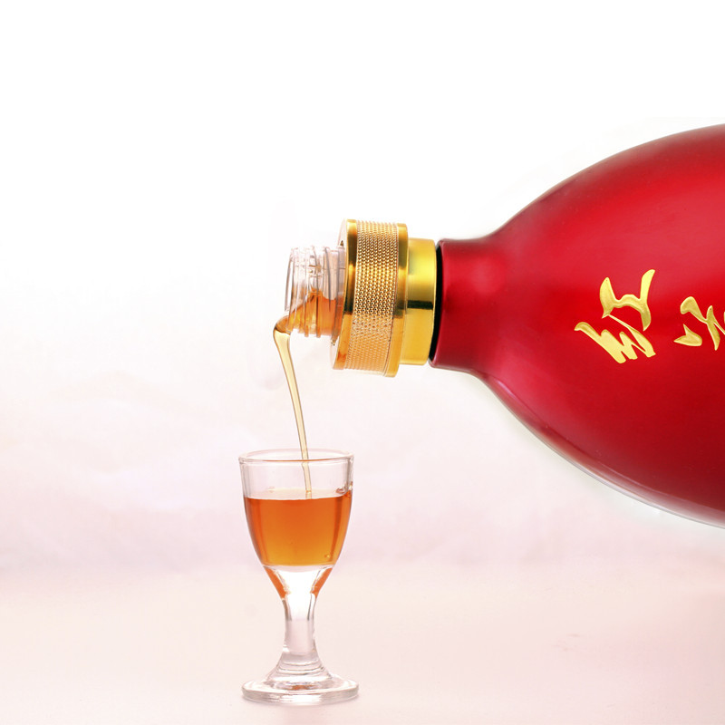 金德胜其他香型纯粮食酒21度红兰酒500ml盒装