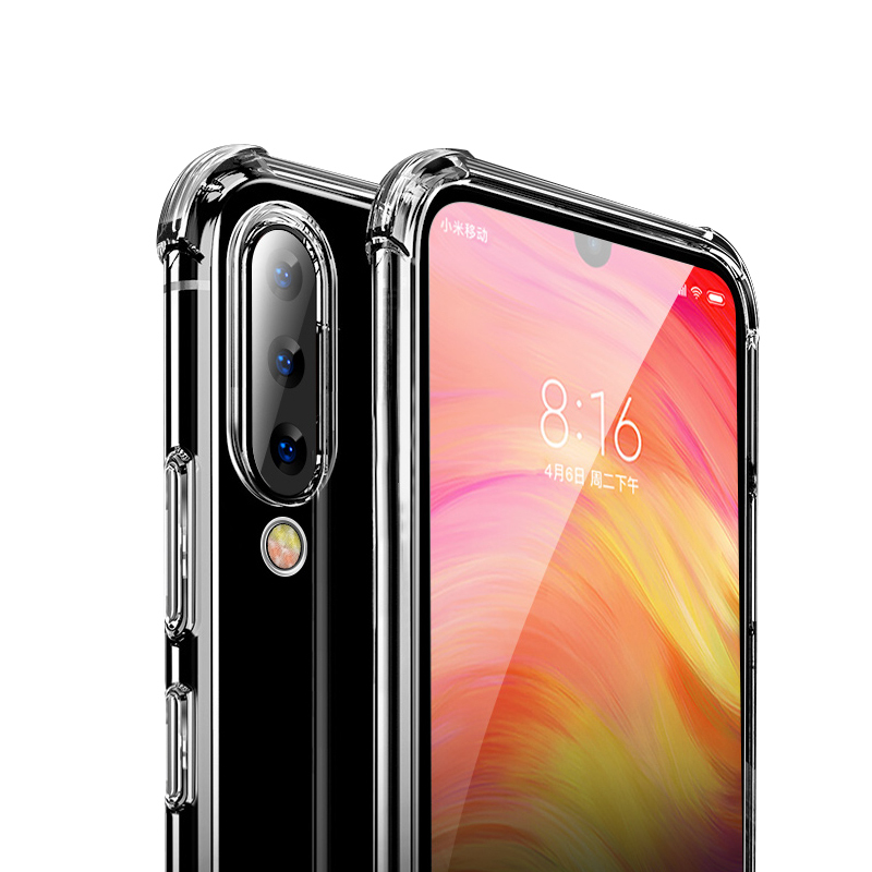 高铭宣 小米9手机壳送钢化膜Xiaomi保护套透明探索版散热超薄软壳气囊防摔创意新款夏天小米9se其他