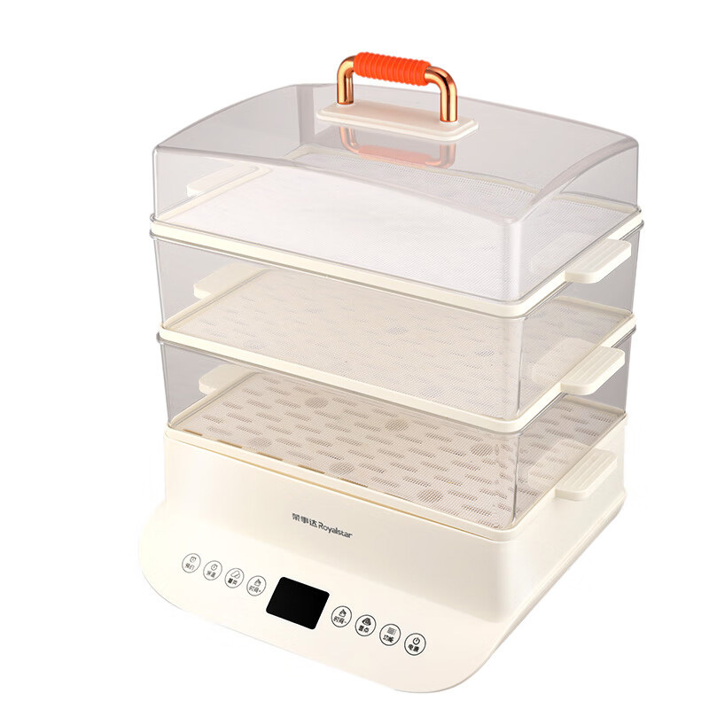 荣事达电蒸锅26L大容量三层多功能多用途锅RS-ZG100A