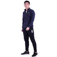 [自营]李宁(LI-NING) 17秋季 男卫衣开衫外套春季连帽立领运动运动卫衣/套头衫AWDM845