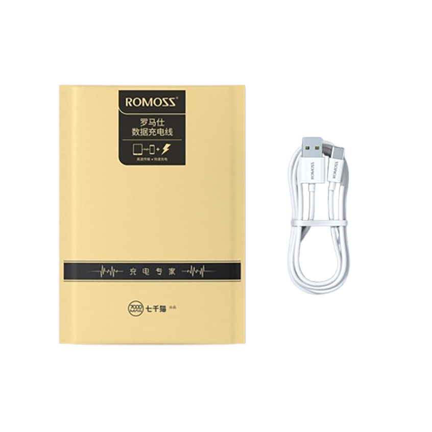 罗马仕Type-C数据线6A超级快充100W/66W适用于华为充电线P50/Mate60荣耀70Pro/50小米安卓手机