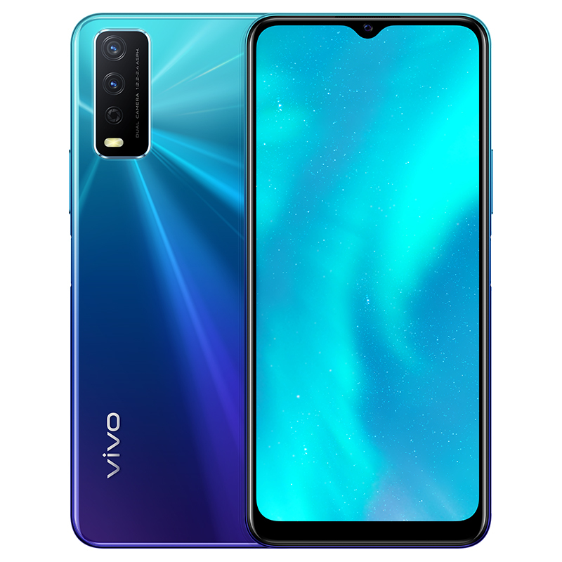 vivo Y30标准版6GB+128GB 极光色4G全网通5000mAh大电池后置AI智慧三摄手机