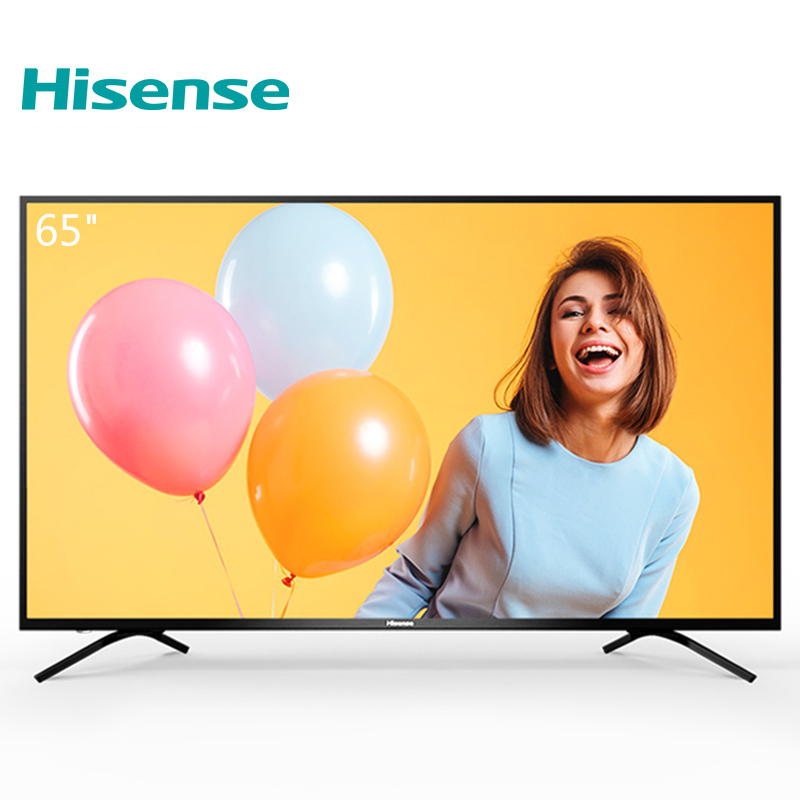 海信(Hisense)HZ65A55 65英寸 4K HDR 超薄机身 AI人工智能电视