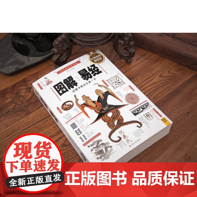 图解易经 白话图解速断版 读懂中国文化 全系列100万册典藏图书 周易 哲学宗教易经书 正版书籍高清大图