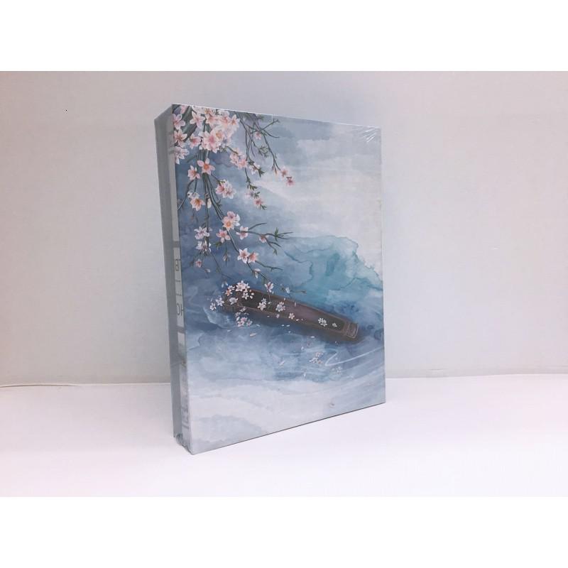 相册影集粘胶diy粘贴式覆膜自粘贴家庭纪念册5678寸手工创意礼品 三维工匠 浅绿高清大图