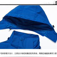 凯思克 户外冲锋衣男女三合一两件套秋冬季加厚可拆卸西藏登山服防风防水