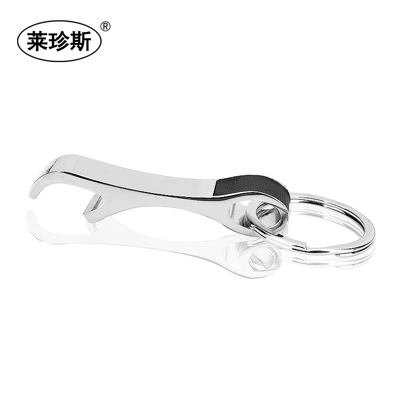 钥匙扣啤酒开瓶器创意简约匙扣钥匙扣啤酒启子男腰挂红酒开瓶器 敬平 虎鲨款开瓶器高清大图