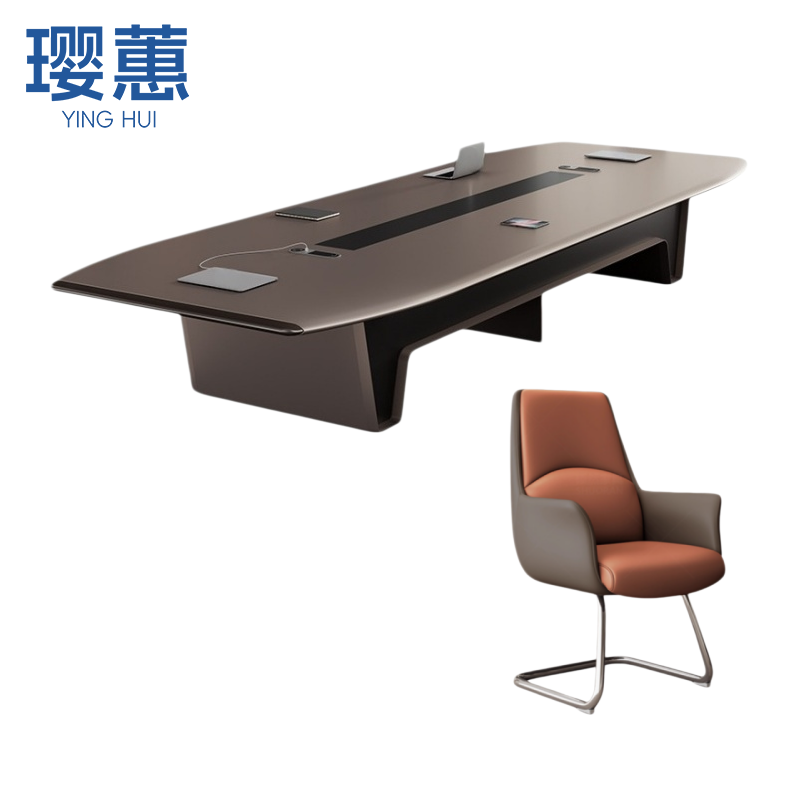 璎蕙 会议桌 Y1-1桌6椅 套高清大图
