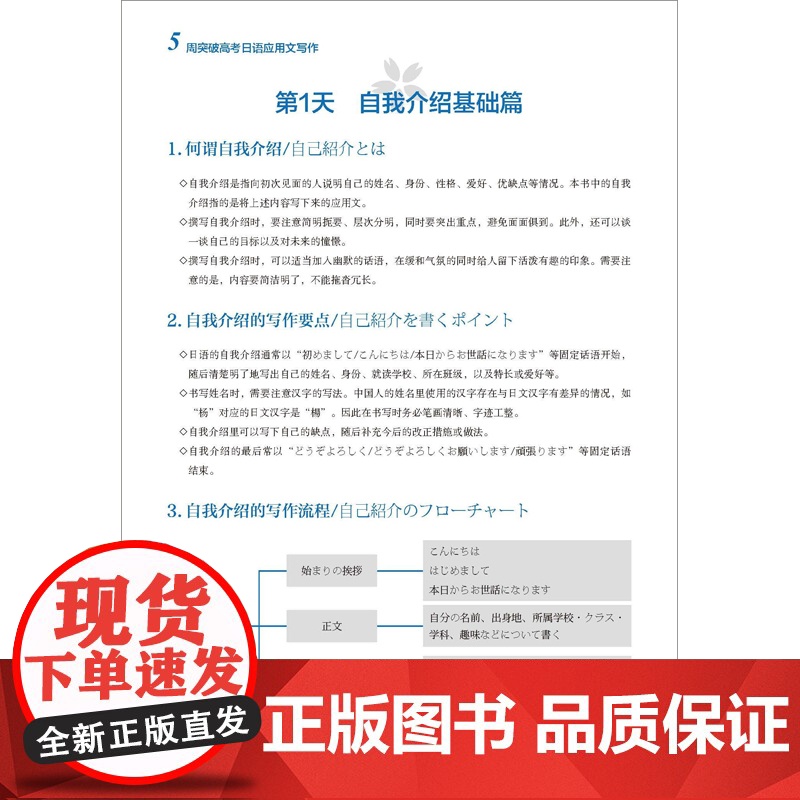 [外研社]5周突破高考日语应用文写作高清大图