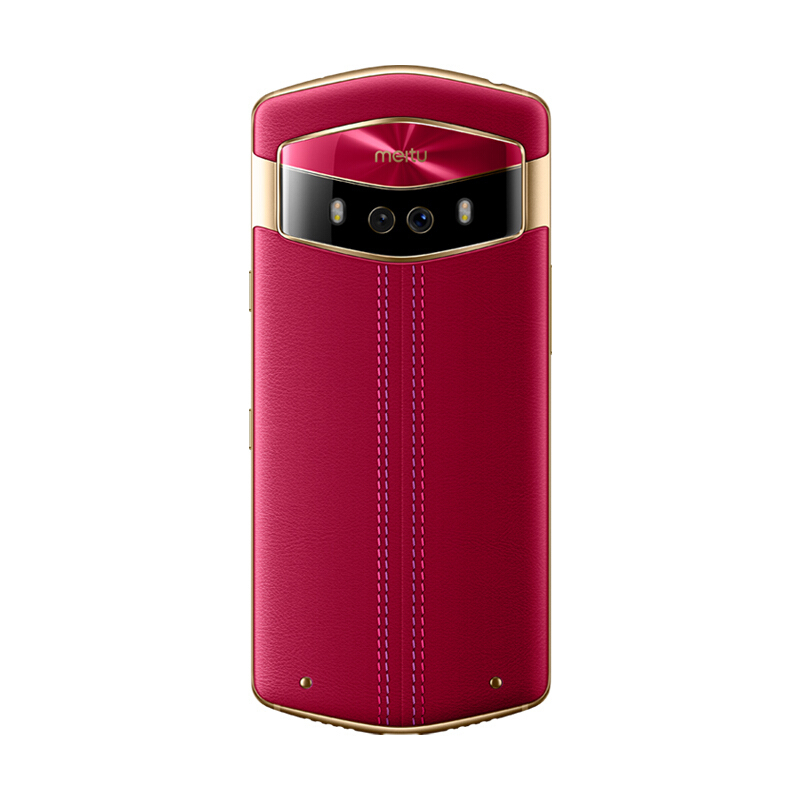 Meitu/美图 美图V6 6GB+128GB 京城红 移动联通电信4G全网通手机 自拍美颜 女性拍照