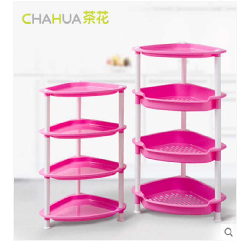 茶花1801-A平底型四方架置物架收纳架
