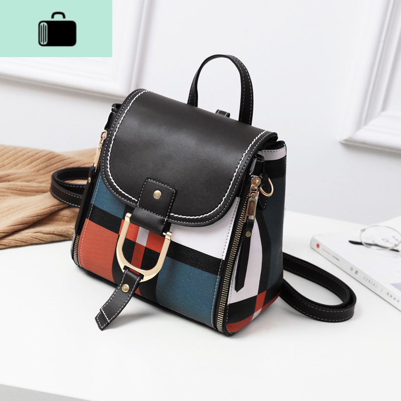 女包2020新款酷潮包包韩版大气百搭时尚斜挎单肩双肩背包NEWLAKE高清大图