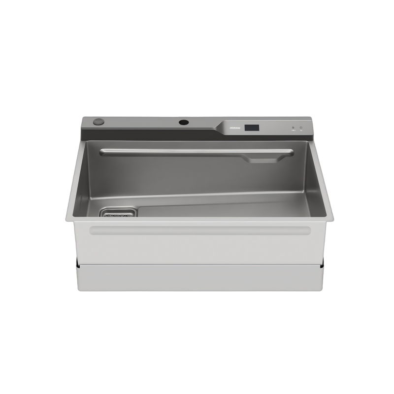 老板厨房水槽多功能烘干水槽 大单槽多功能洗碗洗菜一体盆304不锈钢洗菜池烘干抑菌存储一体DU1(水槽烘干)高清大图