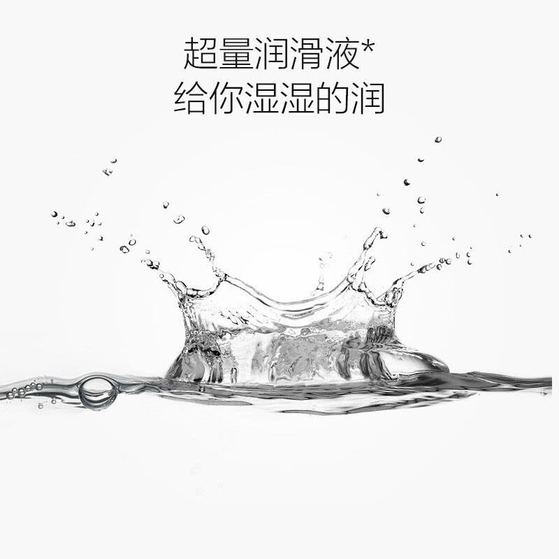 诗诺 003超薄玻尿酸大油量避孕套易清洗超润滑安全套金诗诺3只装 1盒图片