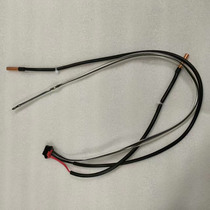 帮客材配 全新原装 P0970101515 35GW/BU(A1)W外机温度传感器 10+10+50K 三合一 两铜一胶高清大图