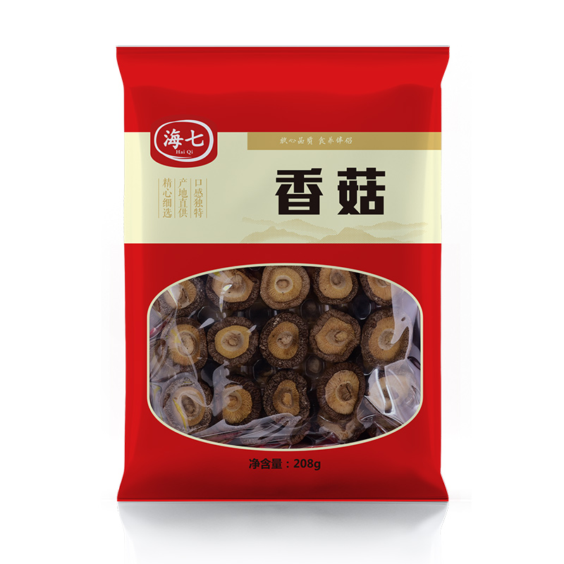 海七南北干货香菇208g