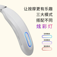 七夕节生日礼物SKG颈椎按摩器K3智能恒温脖子颈部按摩仪(浅灰色)